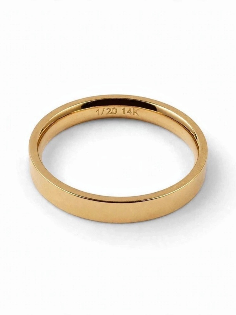 14K Gold Band Ring